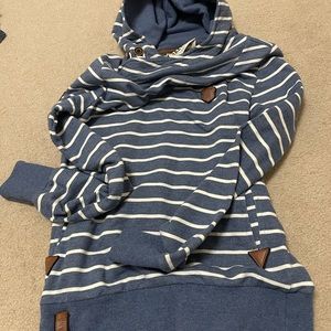 Naketano stripped hoodie